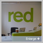 Interior office signs in London