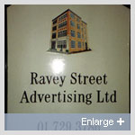 Office signs london, restaurant signs london