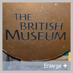 Traditional British Museum Sign